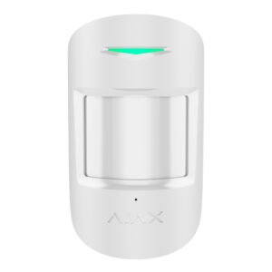 Ajax Ajax Superior CombiProtect Jeweller. Detector PIR y rotura de cristal inalámbrico. Color blanco