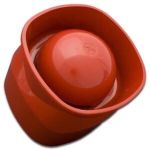 BENTEL SIRENA INTERIOR ROJA CON AISLADOR FIRECLAS