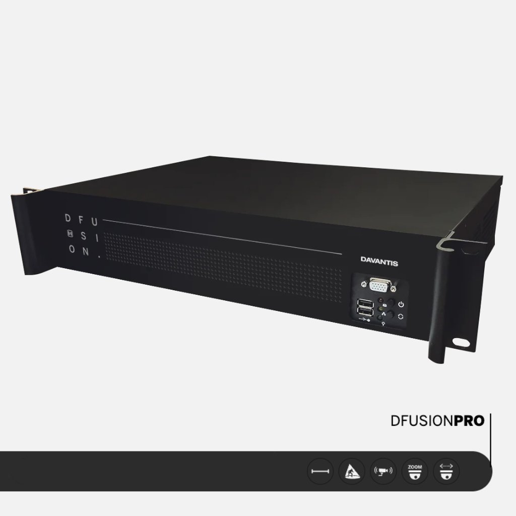DAVANTIS DFUSIONPRO · Servidor de análisis IP de 2 canales