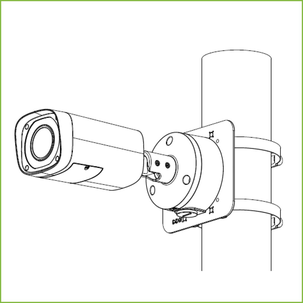 Caja de conexiones para IPC-HFW1/3/5 y HAC-HFW1/2/ME1 con anclaje en 3 puntos - Imagen 3