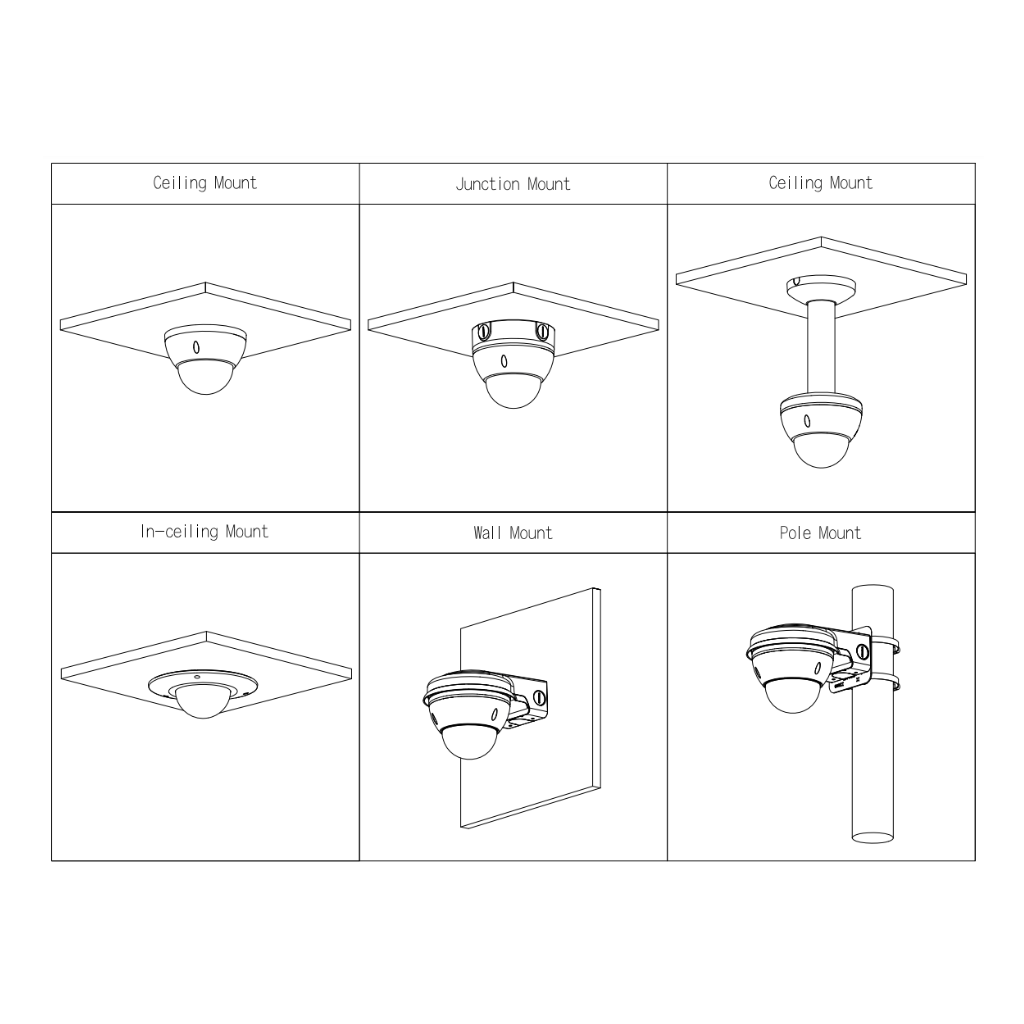 Domo IP H265 4M WDR140dB Deeplight IR40m 2.7-12VFM IK10 IP67 ePoE AUDIO E/S AI Color negro - Imagen 3