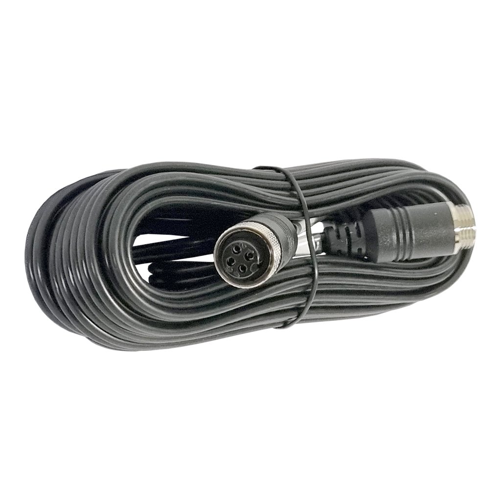 Extension de cable de red con conectores M12 macho-hembra para grabador embarcado 3m - Imagen 3