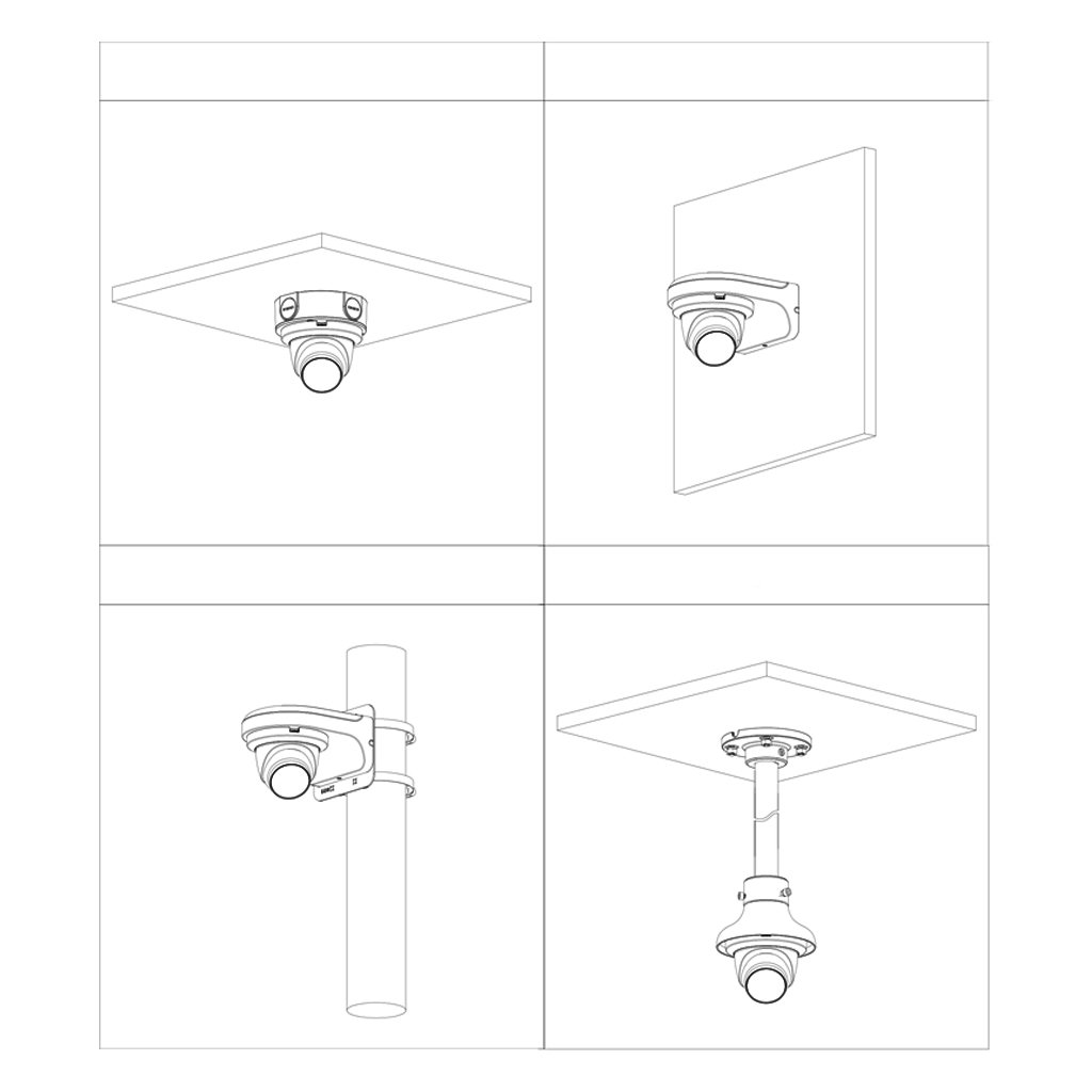 MiniDomo HDCVI 4EN1 5M DN DWDR IR30m 3.6mm IP67 Quick-to-install - Imagen 4