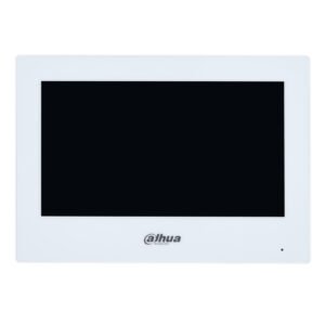 Dahua Monitor Interior 7" de Superficie para Videoportero IP WiFi PoE 6E 1S Alarma Blanco