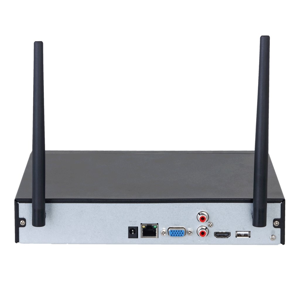 NVR 8ch 40Mbps H265 HDMI 1HDD WiFi Antena Dual - Imagen 3
