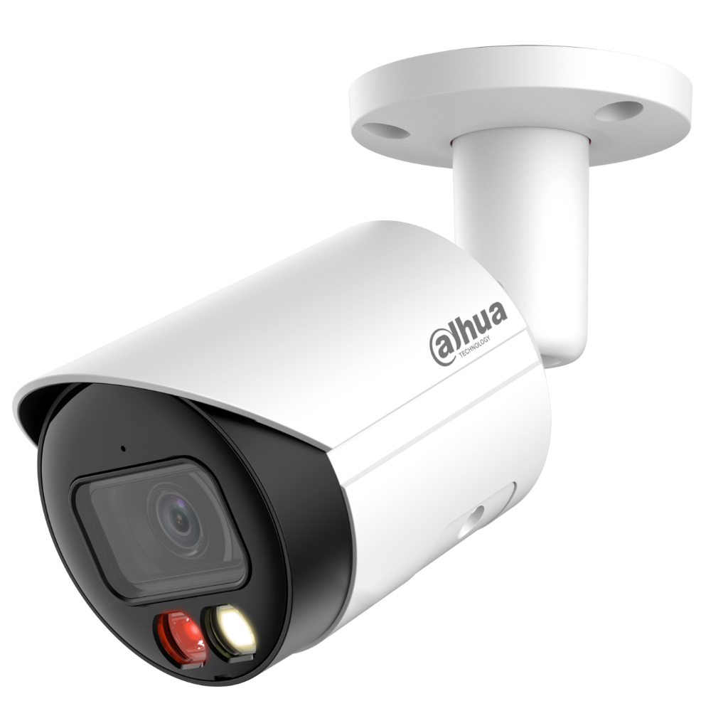 Tubular IP 4M H265 FULL COLOR WDR IVS SMD Iluminación Dual LED30m/IR30m 2.8mm IP67 PoE MIC AI - Imagen 2