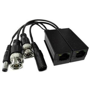 DrUTP Kit Conversor UTP Vídeo+Alimentación para HDCVI/TVI/AHD hasta 4MP Apilable con RJ45 (2 uds)