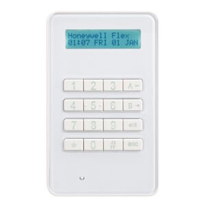 HONEYWELL Teclado LCD MK8. Lector de proximidad. Retroiluminación blanca. Zumbador y tamper. Grado 3