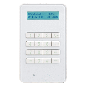 HONEYWELL Teclado LCD MK8. Retroiluminación blanca. Zumbador y tamper. Grado 3