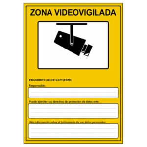 IMPLASER Placa para RGPD en PVC Genérica ESP Tamaño A5