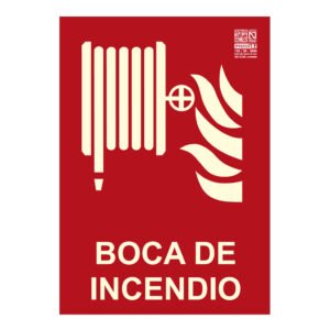 IMPLASER Señal boca de incendio s/marco 29