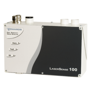 KIDDE COMMERCIAL Detector de humo por aspiración LaserSense Micra 100. 2 entradas tubería hasta 50m conexión en Bus SenseNet