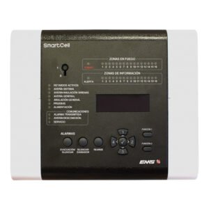 KIDDE COMMERCIAL Panel de control inalámbrico SmartCell (24VDC) (Sín tarjeta de comunicaciones) - Español
