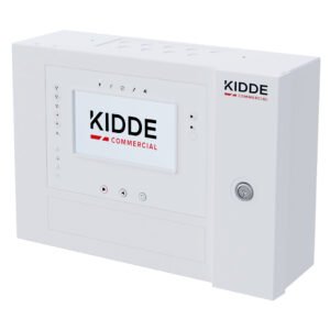 KIDDE COMMERCIAL Repetidor de central de incendios analogico con pantalla táctil y supervisión de CRA. Caja pequeña