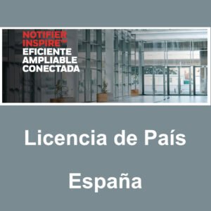 NOTIFIER Licencia de país Notifier INSPIRE. España