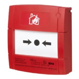 NOTIFIER Pulsador de alarma convencional. Intrínsicamente seguro EEx 470 Ω. Color Rojo