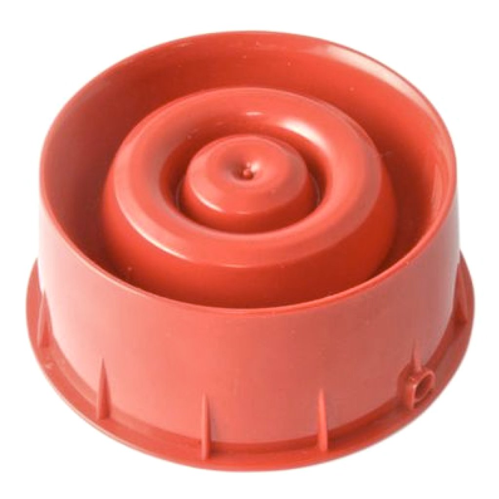 NOTIFIER Sirena vía radio en red Mesh de Agile. Incluye 4 pilas CR123A. Color rojo