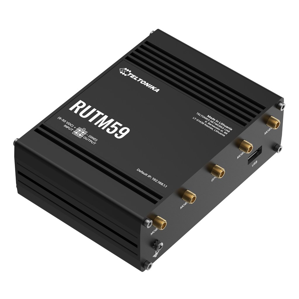 Teltonika Router Teltonika Industrial 5G 2xSIM 5xRJ45 Gigabit GPS USB 1xDigital I/O