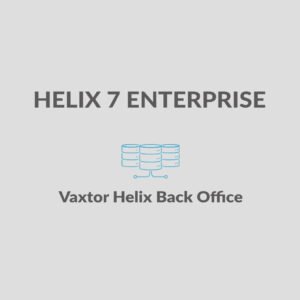 VAXTOR Helix 7 Enterprise - Software de base de datos Back Office - más de 50 cámaras. Precio por cámara