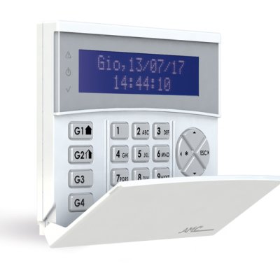 AMC ElettronicaTeclado LCD con lector RFID/NFC integrado