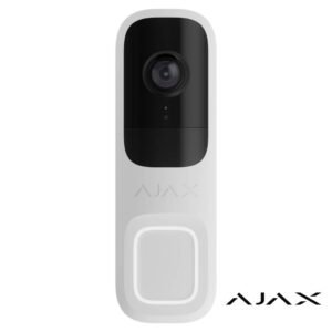 AjaxAjax DoorBell. Video timbre con PIR e IA integrada. Color Blanco