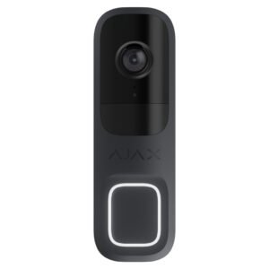AjaxAjax DoorBell. Video timbre con PIR e IA integrada. Color Grafito