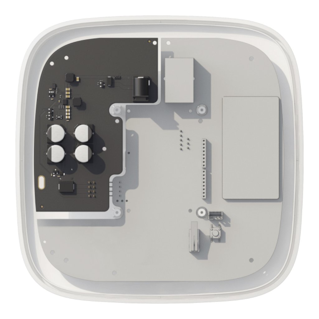 AjaxAjax Hub 2 2G Jeweller + 6V PSU. Central inalámbrica 2G (2 tarjetas SIM). Color blanco