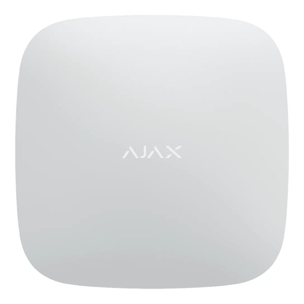 AjaxAjax Hub 2 Plus Jeweller. Central inalámbrica 2G/3G/4G (2 tarjetas SIM) y Wi-Fi. Color blanco