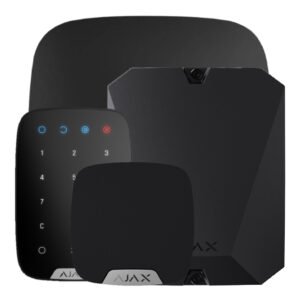 AjaxAjax HubKit Renove negro. Hub + Multitransmiter + KeyPad + HomeSiren