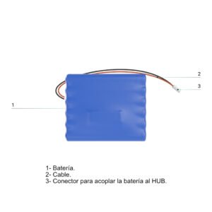 AjaxAjax Internal battery RB Recargable (6.4V/36Ah) para Hub BP