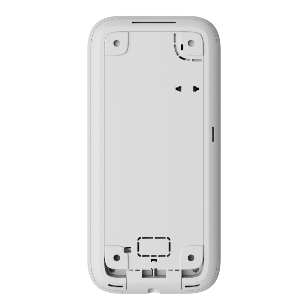Ajax KeyPad TouchScreen Jeweller. Teclado Táctil con Lector Inalámbrico. Color Blanco - Imagen 3