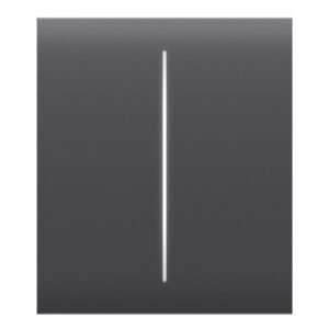 AjaxAjax LightSwitch CenterButton 2-gang. Plusador Central Doble. Color Grafito