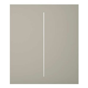 AjaxAjax LightSwitch CenterButton 2-gang. Plusador Central Doble. Color Oliva