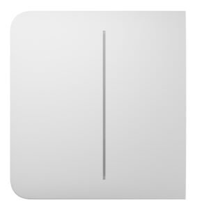 AjaxAjax LightSwitch SideButton 2-gang. Pulsador Lateral Doble. Color Blanco