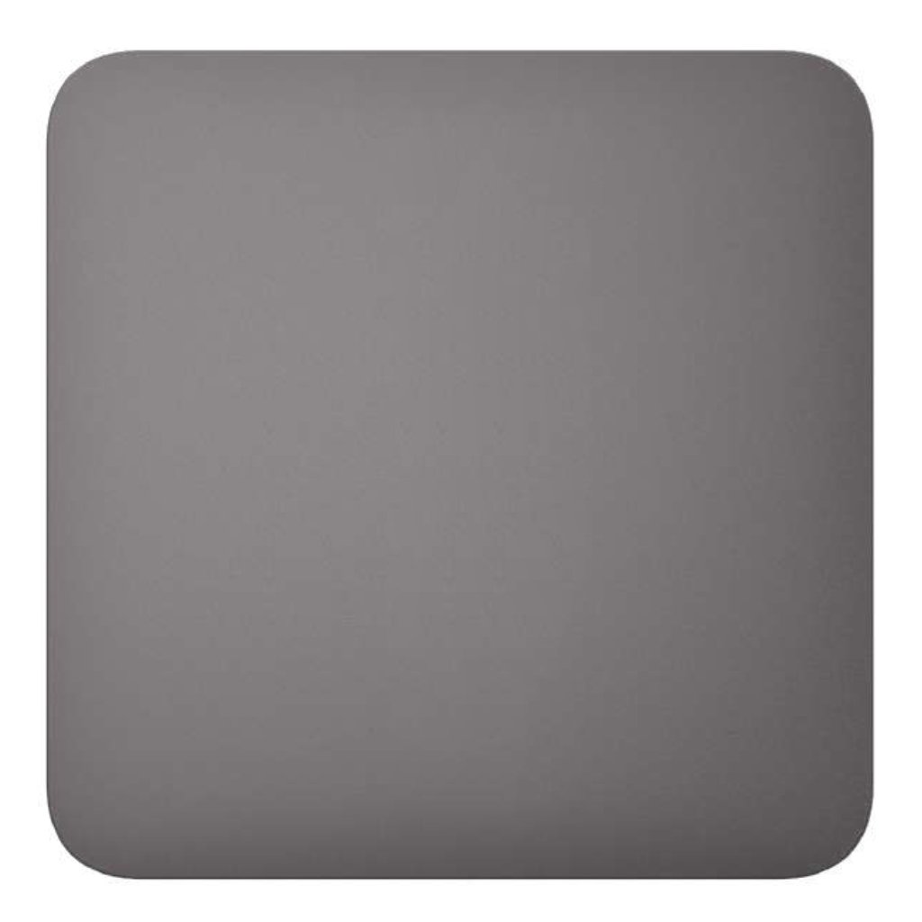 AjaxAjax LightSwitch SoloButton 1-gang/2-way. Pulsador Simple. Color Gris