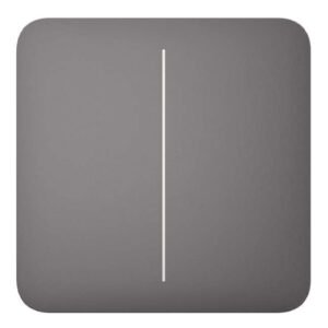 AjaxAjax LightSwitch SoloButton 2-gang. Pulsador Doble. Color Gris