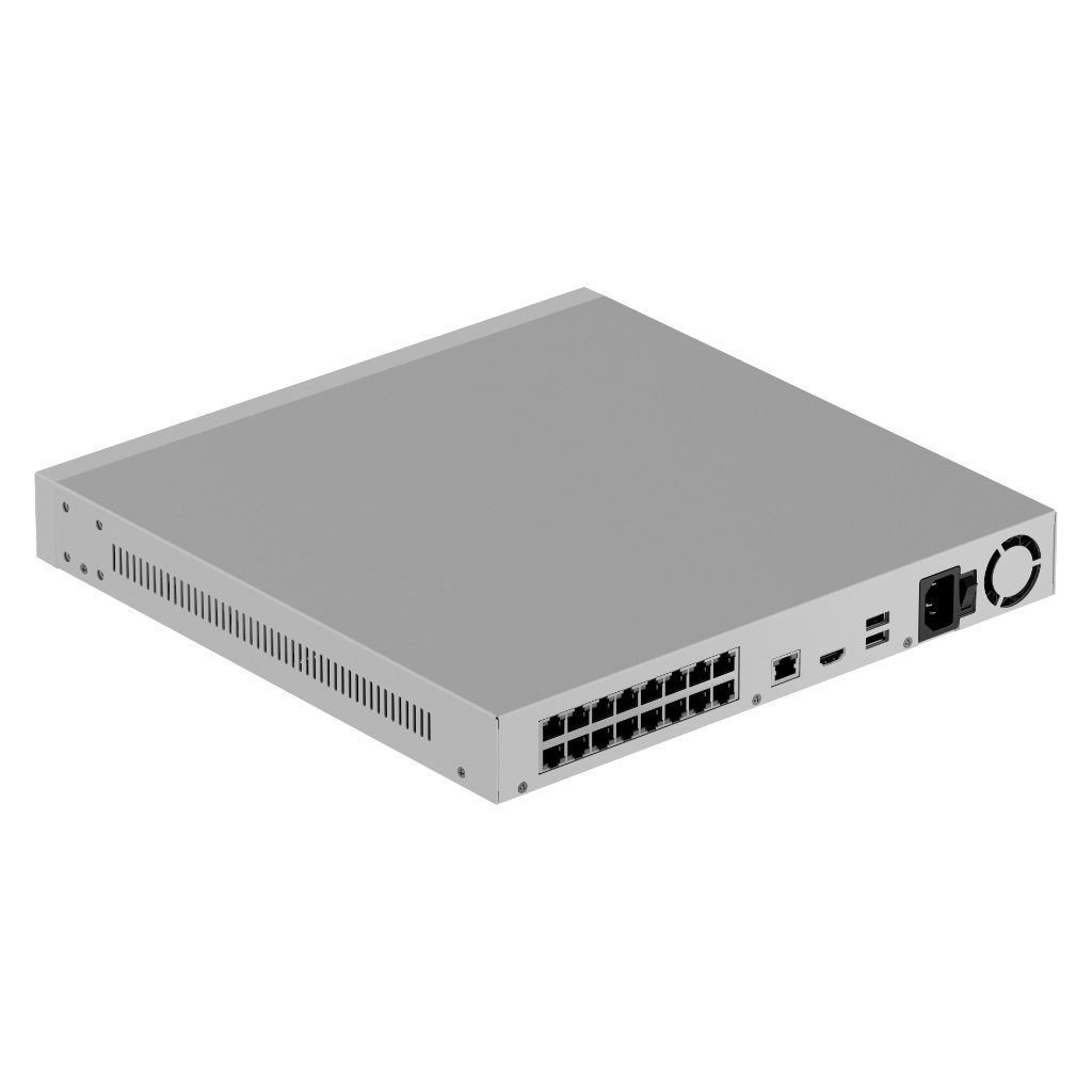 Ajax NVR H2D16PAC (16ch). Color Blanco - Imagen 2