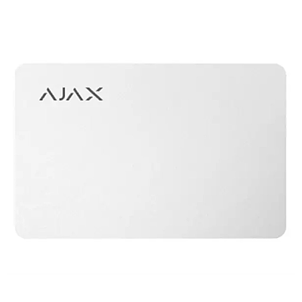 AjaxAjax Pass. Tarjeta DESFire® compatible con KeyPad Plus. Color blanco. Pack de 3ud