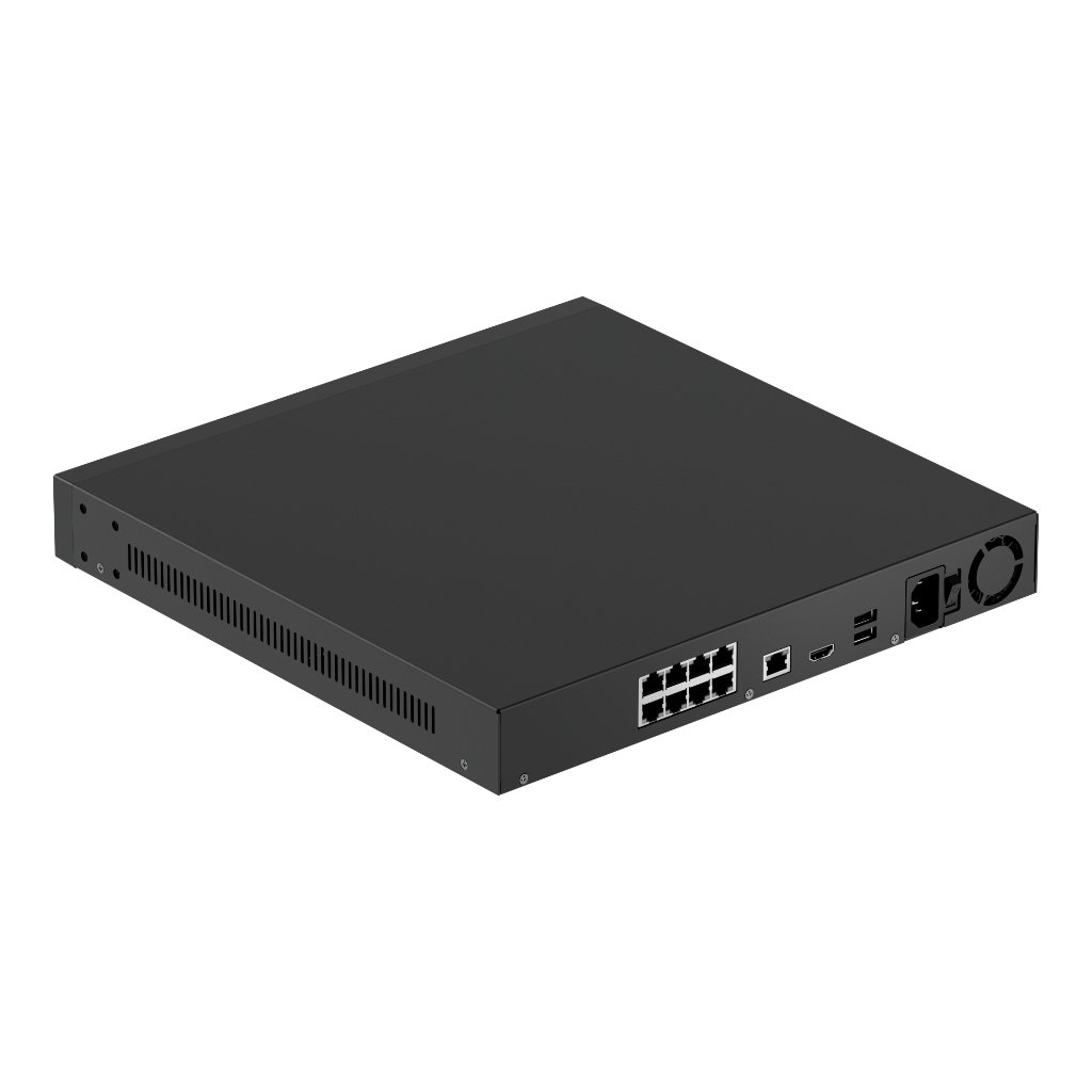 Ajax Superior NVR H2DAI8PAC (16ch). 8 PoE. Color Negro - Imagen 2