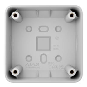 AjaxAjax SurfaceBox. Caja de superficie para Lightswith i Outlet. Color Blanco