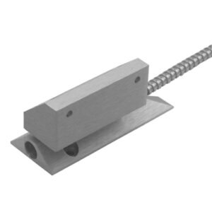 AlarmtechKit de contacto magnético. G2. NC. 4 hilos. Conjunto de aluminio. Inst. en suelo