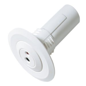 AritechDetector acústico de rotura de cristal de color blanco para montaje empotrado