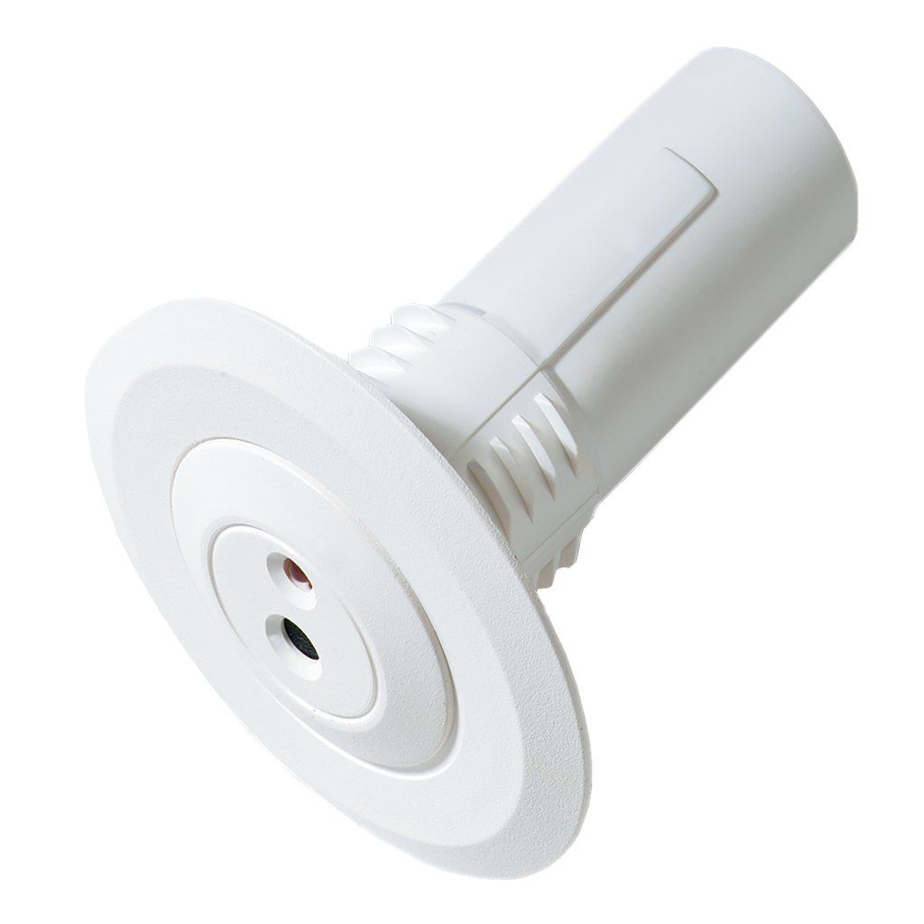 AritechDetector acústico de rotura de cristal de color blanco para montaje empotrado