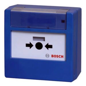 BOSCHPulsador alarma rearmable. Montaje superficie. Color azul