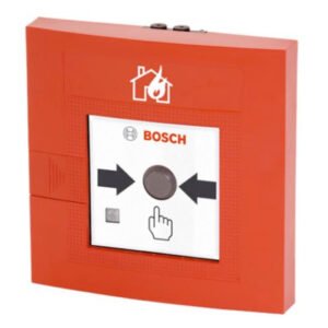 BOSCHPulsador analógico color rojo. Para montaje en interiores
