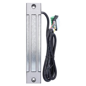 CDVICerradura Electromagnética de superficie en acero inoxidable de 180Kg monitorizada