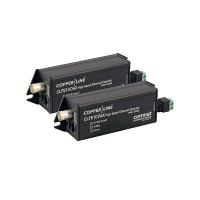 ComnetPack Ethernet-over-Coax Extender with Pass-Through PoE