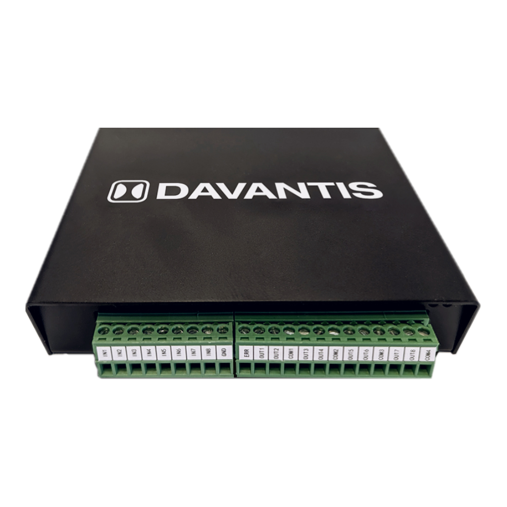 DAVANTISDAVANTIS Modulo externo de relés por USB para 4 contactos NC/NA