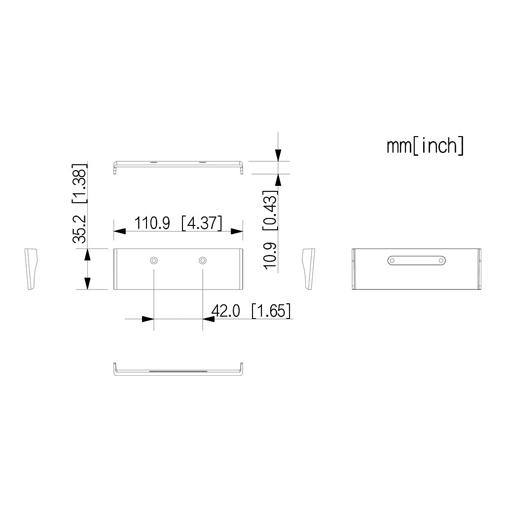 Accesorio de los videoporteros WiFi VTO33xxQ Series. Color Marrón - Imagen 2