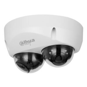 DahuaCámara IP Conteo de Personas H265 Multisensor 2x4MP Dual-Directional WDR IR30m 3.6mm IP67 IK10 PoE AUDIO MIC E/S AI